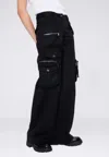 Silvian Heach Cargo Pants In Nero