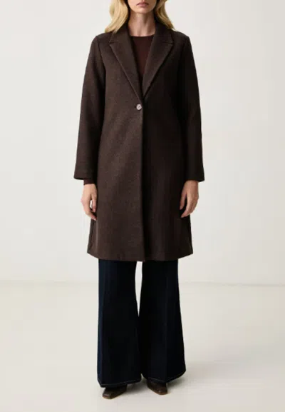 Silvian Heach Coat Lyse In Brown