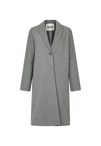 Silvian Heach Coat Lyse In Gray