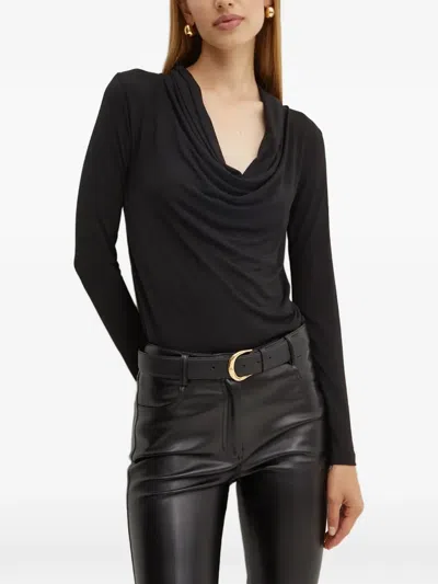 Silvian Heach Cowl-neck Top In Multi