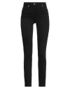 Silvian Heach Denim Woman Jeans Black Size 25 Cotton, Elastane In Black