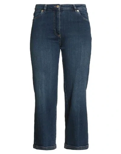 Silvian Heach Denim Woman Jeans Blue Size 32 Cotton, Elastane