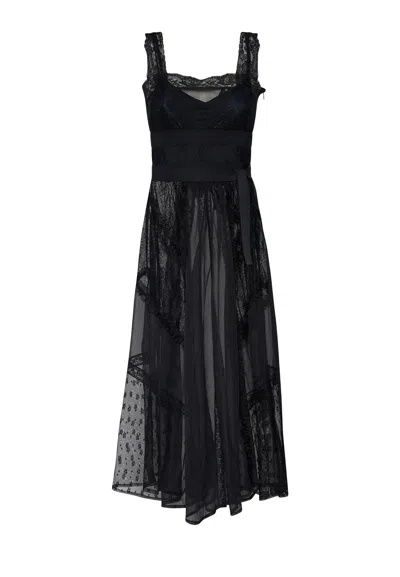 Silvian Heach Dress Eferis In Nero
