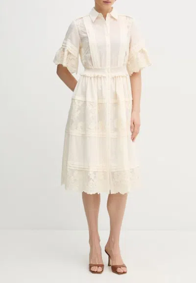 Silvian Heach Dress With Bow In White