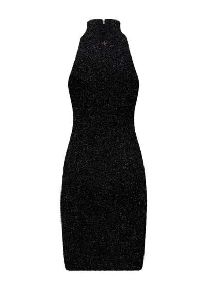 Silvian Heach Dress With Logo In Black
