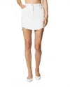 Silvian Heach Embroidered Mini Skirt In Cream In White