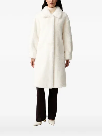 Silvian Heach Faux-fur Coat In Animal Print