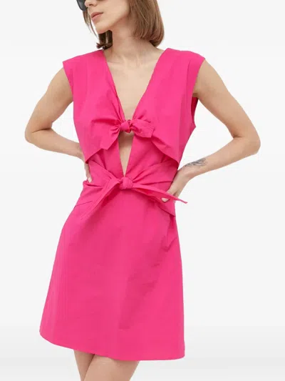 Silvian Heach Heach Sleeveless Mini Dress In Pink