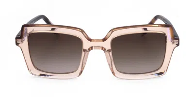 Silvian Heach Hourglass Sun 20102 Occhiali Da Sole Rosa Per Donna In Brown