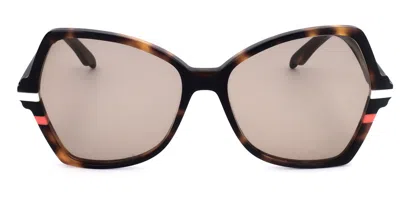 Silvian Heach Ivy Sun 20105 Occhiali Da Sole Tartarugatishell Per Donna In Brown