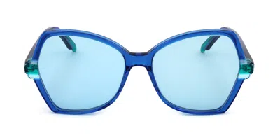 Silvian Heach Ivy Sun 20108 Occhiali Da Sole Blu Per Donna