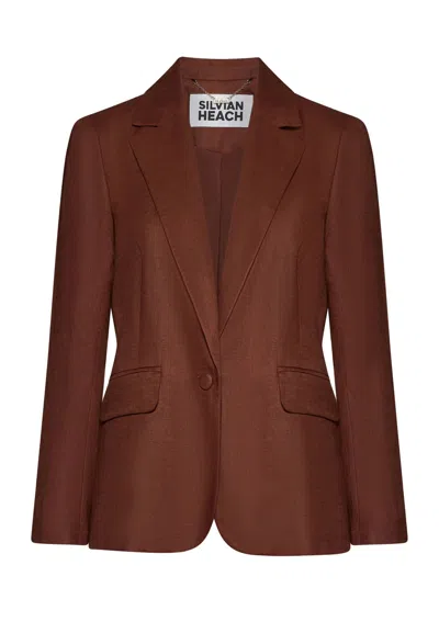 Silvian Heach Jacket Pillik In Brown