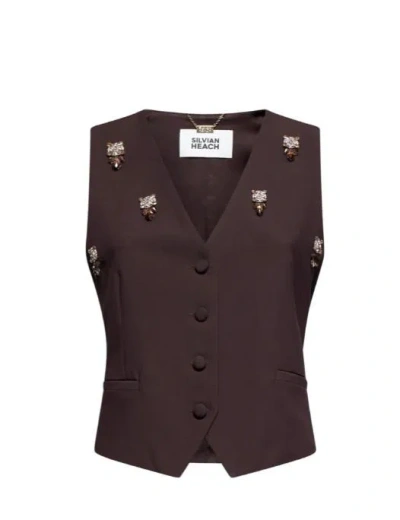 Silvian Heach Jackets In Brown