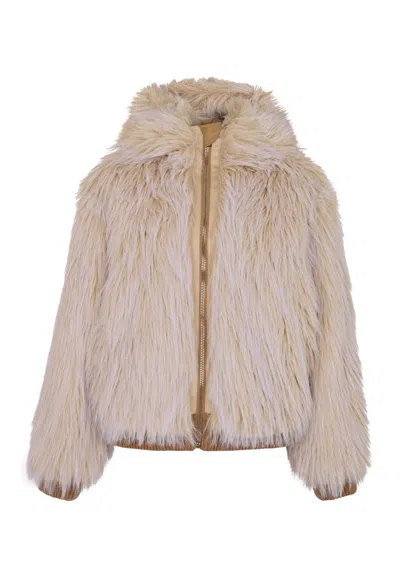 Silvian Heach Jarkat Jacket In Neutral