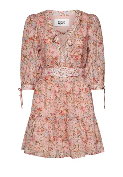 Silvian Heach Kardist Dress In Pink