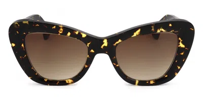 Silvian Heach Kaylee Sun 20105 Occhiali Da Sole Tartarugatishell Per Donna In Brown