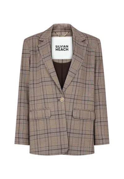 Silvian Heach Kengeri Jacket In Brown