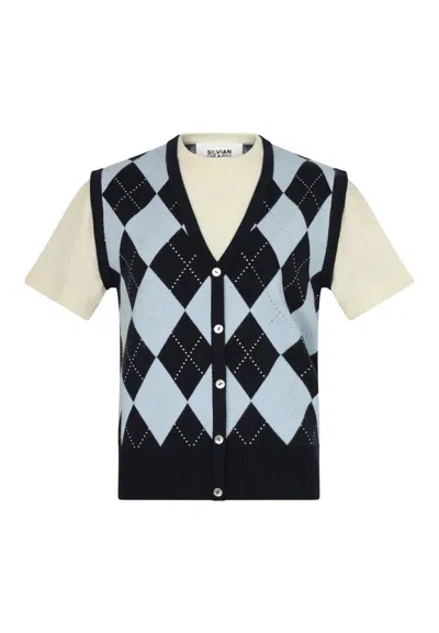 Silvian Heach Knitted Skera In Black