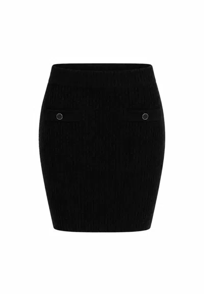Silvian Heach Kryam Skirt In Black