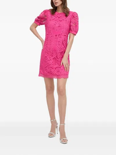 SILVIAN HEACH LACE MINI DRESS