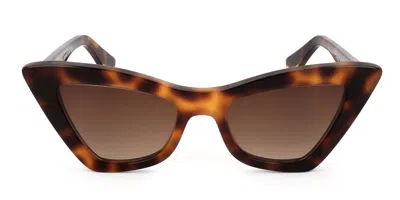 Silvian Heach Maude 20105br Occhiali Da Sole Tartarugatishell Per Donna In Brown