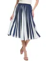 Silvian Heach Midi Skirt In Blue