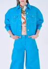 Silvian Heach Minami Jacket In Blu