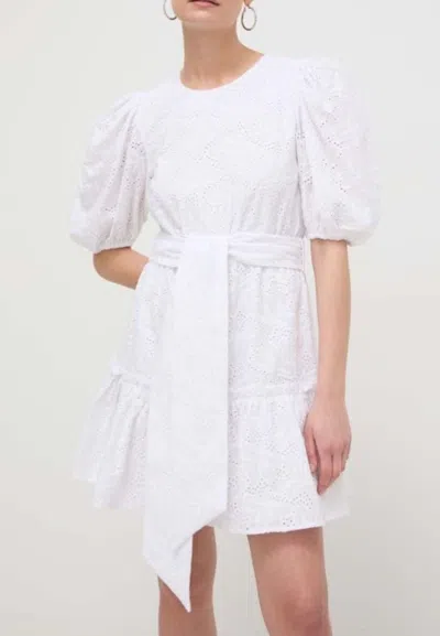 Silvian Heach Mini Dress In Bianco