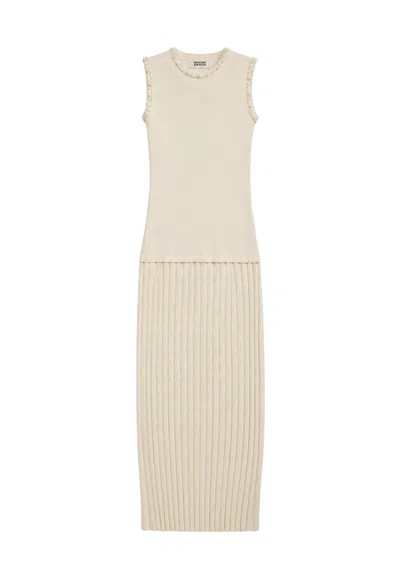 Silvian Heach Myrti Dress In Neutral