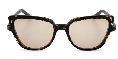 Silvian Heach Nichole Sun 20105 Occhiali Da Sole Tartarugatishell Per Donna In Brown