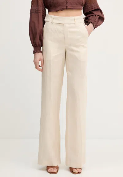 Silvian Heach Pantalone Plimpi In Neutral
