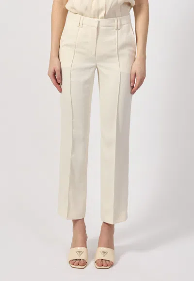 Silvian Heach Pants Nikan Pants In Neutral
