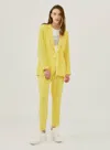 Silvian Heach Pants Trousers In Giallo