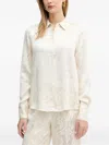 Silvian Heach Patterned Blouse In White