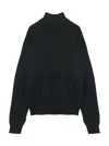Silvian Heach Perforated Pattern Sweater In Nero