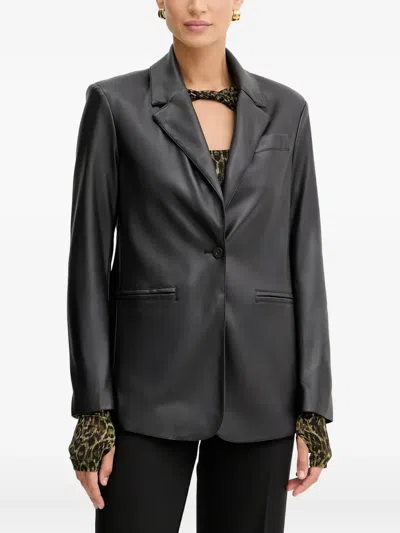 Silvian Heach Pocket Blazer In Blue