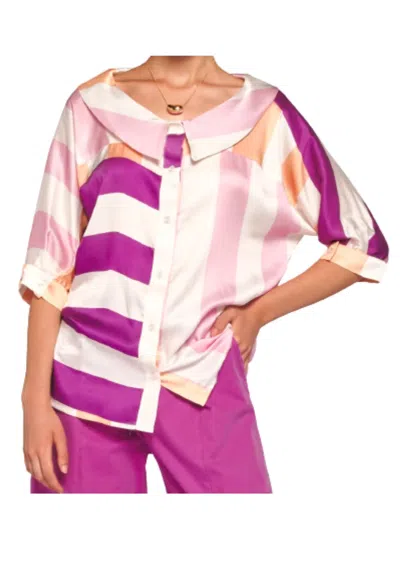 Silvian Heach Retrain Shirt In Multicolore