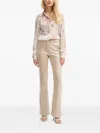 Silvian Heach Sequin-embellished Trousers In Neutral