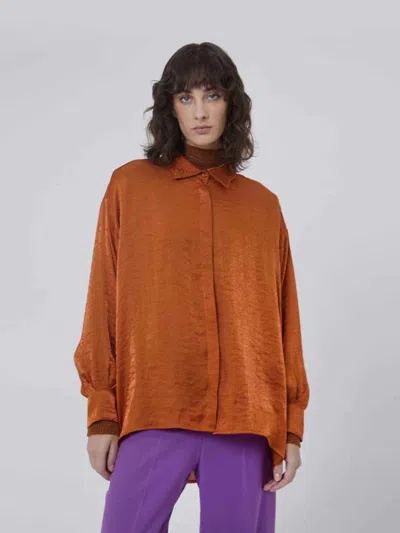Silvian Heach Shirts Over In Arancione