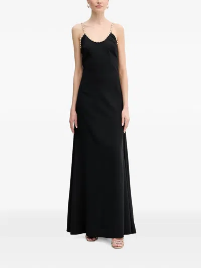 Silvian Heach Maxikleid Mit Riemen In Black