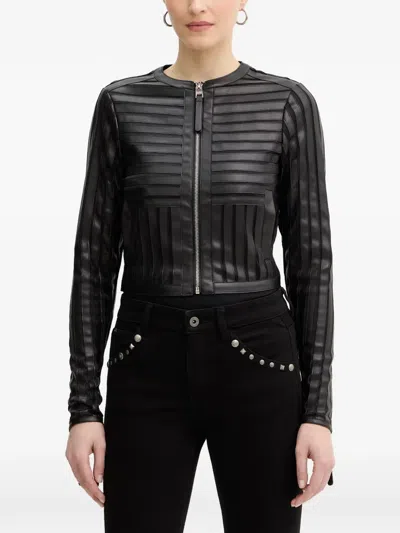 Silvian Heach Gestreifte Jacke In Black