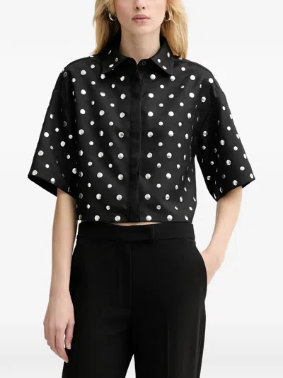 Silvian Heach Hemd Mit Nieten In Black