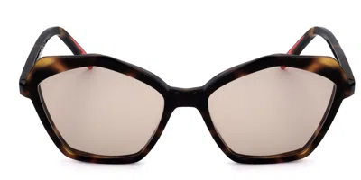 Silvian Heach Susanna Sun 20105 Occhiali Da Sole Tartarugatishell Per Donna In Brown