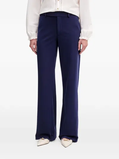 Silvian Heach Tailored Trousers In Blue