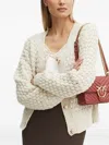 Silvian Heach Textured Button-down Cardigan In Neutral