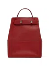 Silvian Heach Textured Top Handle Backpack In Red