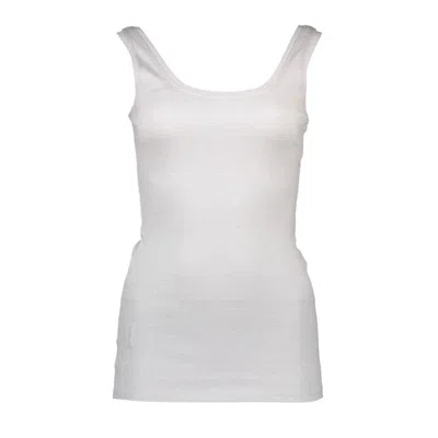 Silvian Heach White Cotton Women's Tank Women's Top