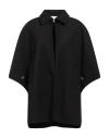 Silvian Heach Woman Cape Black Size 6 Polyester