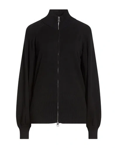 Silvian Heach Woman Cardigan Black Size L Viscose, Polyester