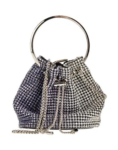 Silvian Heach Woman Handbag Silver Size - Textile Fibers